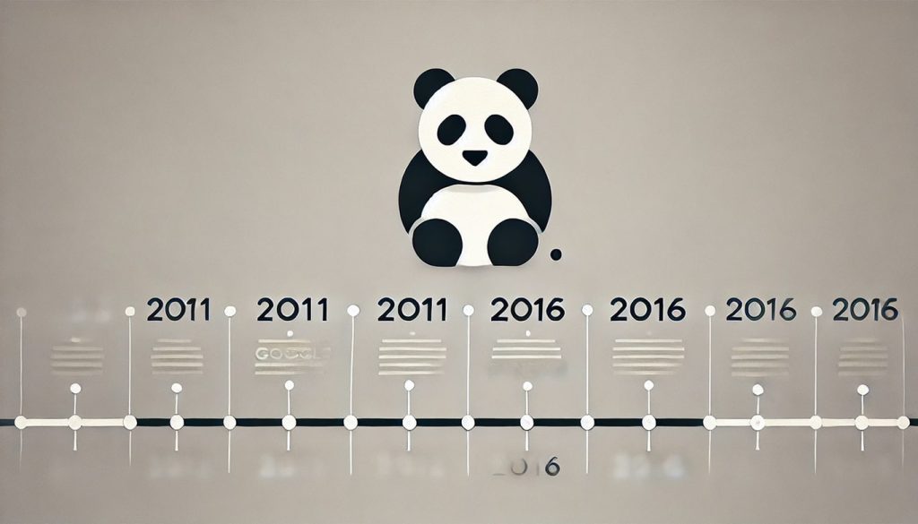 تاریخچه الگوریتم پاندا بساز